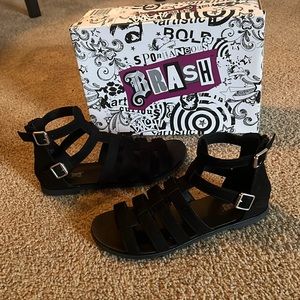 Black Dress Sandals